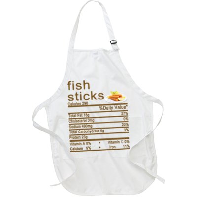 Fish Sticks Nutrition Facts Label Apron