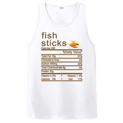 Fish Sticks Nutrition Facts Label PosiCharge Competitor Tank