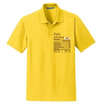 Fish Sticks Nutrition Facts Label Dry Zone Grid Polo