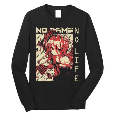 funny Shiro No Game No Life Anime Long Sleeve Shirt