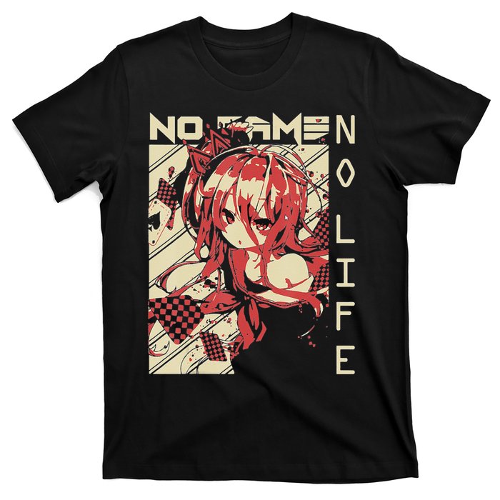 funny Shiro No Game No Life Anime T-Shirt