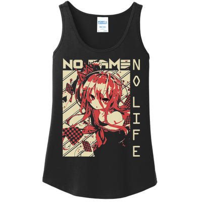 funny Shiro No Game No Life Anime Ladies Essential Tank