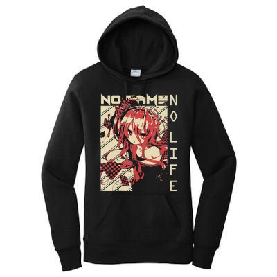 funny Shiro No Game No Life Anime Women's Pullover Hoodie