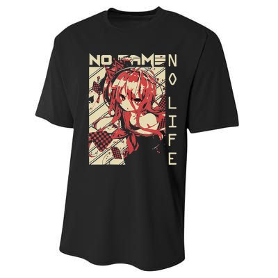 funny Shiro No Game No Life Anime Performance Sprint T-Shirt