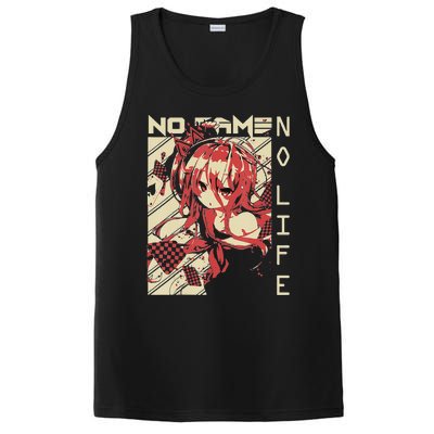 funny Shiro No Game No Life Anime PosiCharge Competitor Tank