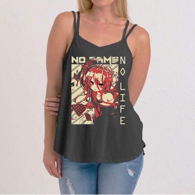 funny Shiro No Game No Life Anime Women's Strappy Tank