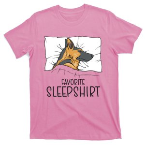 Favorite Sleepshirt Napping German Shepherd Pajama T-Shirt