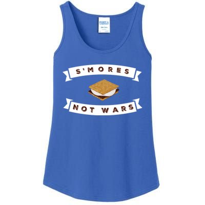 Funny S'mores Not Wars For National S'mores Day Meaningful Gift Ladies Essential Tank