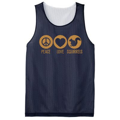 Funny Squirrel Novelty Design Squirrel Lover Mesh Reversible Basketball Jersey Tank