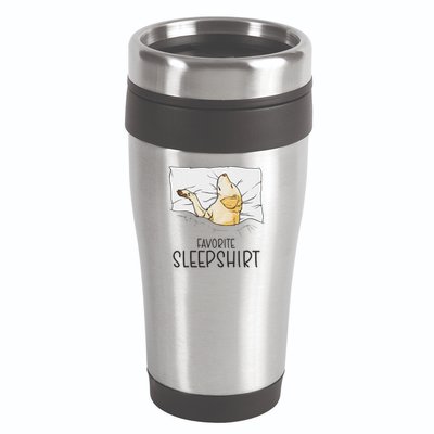 Favorite Sleep, Napping Labrador Pajama 16oz Travel Tumbler