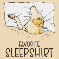 Favorite Sleep, Napping Labrador Pajama Drawstring Bag
