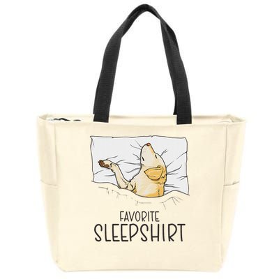Favorite Sleep, Napping Labrador Pajama Zip Tote Bag