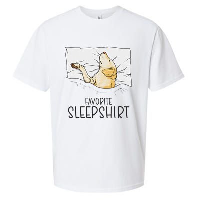 Favorite Sleep, Napping Labrador Pajama Sueded Cloud Jersey T-Shirt