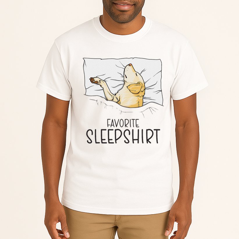 Favorite Sleep, Napping Labrador Pajama Tall T-Shirt