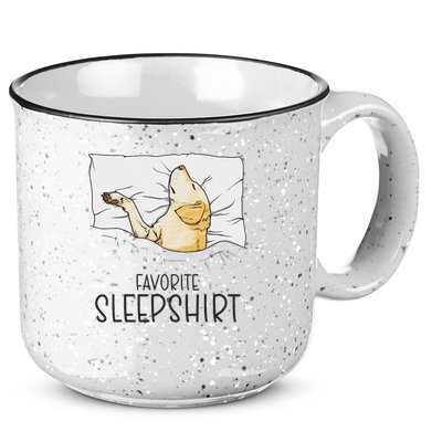 Favorite Sleep, Napping Labrador Pajama 15oz Campfire Ceramic Mug