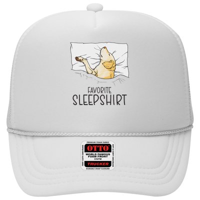 Favorite Sleep, Napping Labrador Pajama Trucker Hat