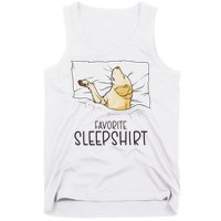 Favorite Sleep, Napping Labrador Pajama Tank Top
