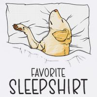 Favorite Sleep, Napping Labrador Pajama Wool Snapback Cap