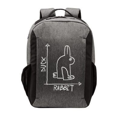 Funny Science Nerd Duck Or Rabbit Physics Math Geek Vector Backpack