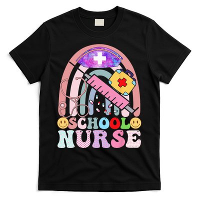 Funny School Nurse Graphic Tees Tops Back To School T-Shirt