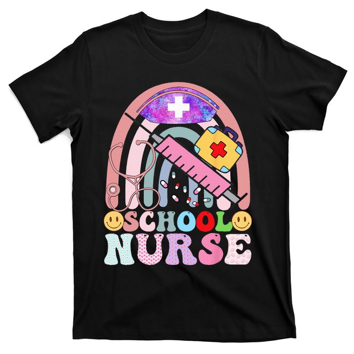 Funny School Nurse Graphic Tees Tops Back To School T-Shirt