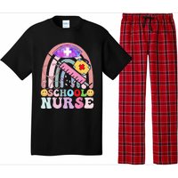 Funny School Nurse Graphic Tees Tops Back To School Pajama Set