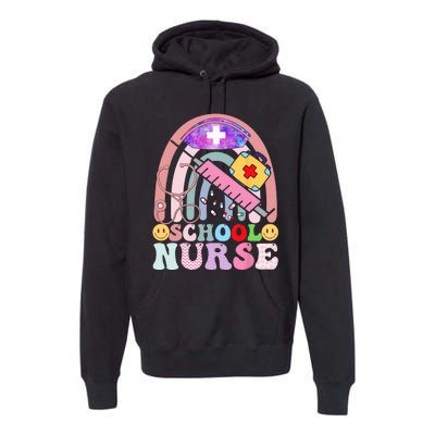 Funny School Nurse Graphic Tees Tops Back To School Premium Hoodie