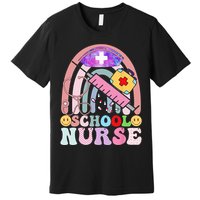 Funny School Nurse Graphic Tees Tops Back To School Premium T-Shirt