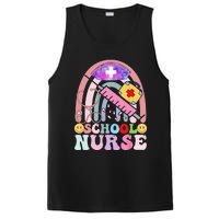 Funny School Nurse Graphic Tees Tops Back To School PosiCharge Competitor Tank