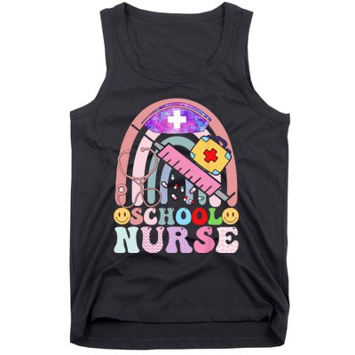 Funny School Nurse Graphic Tees Tops Back To School Tank Top