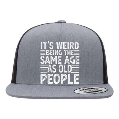 Funny Sarcastic Novelty Graphic Flat Bill Trucker Hat