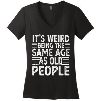 Funny Sarcastic Novelty Graphic Women's V-Neck T-Shirt