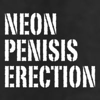 Funny Saying Neon Penisis Erection 11oz C Handle Ceramic Mug