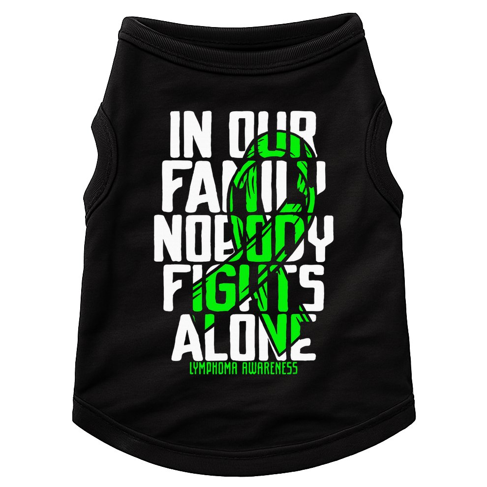 Family Support Non HodgkinS Lymphoma Cancer Awareness Doggie Tank