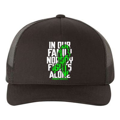 Family Support Non HodgkinS Lymphoma Cancer Awareness Yupoong Adult 5-Panel Trucker Hat