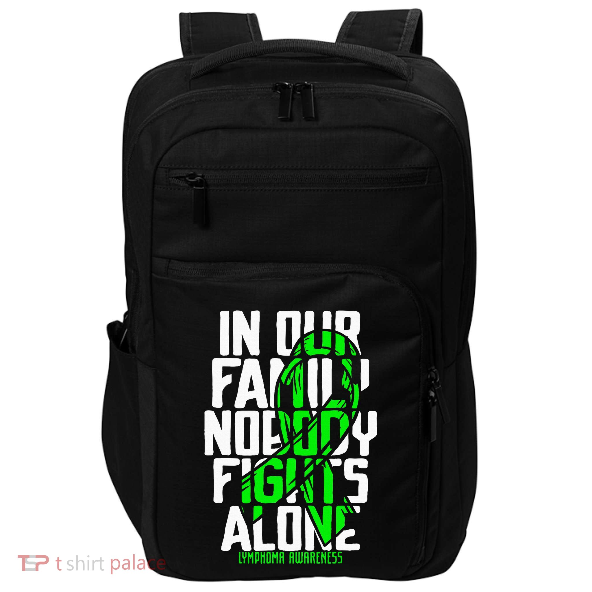 Family Support Non HodgkinS Lymphoma Cancer Awareness Impact Tech Backpack
