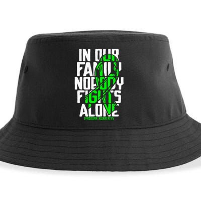 Family Support Non HodgkinS Lymphoma Cancer Awareness Sustainable Bucket Hat