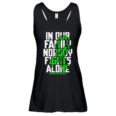 Family Support Non HodgkinS Lymphoma Cancer Awareness Ladies Essential Flowy Tank