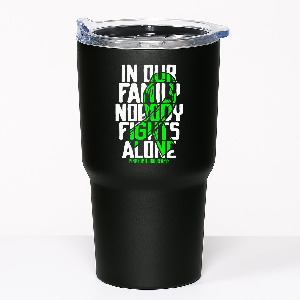 Family Support Non HodgkinS Lymphoma Cancer Awareness Tumbler