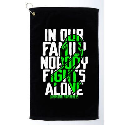 Family Support Non HodgkinS Lymphoma Cancer Awareness Golf Towel