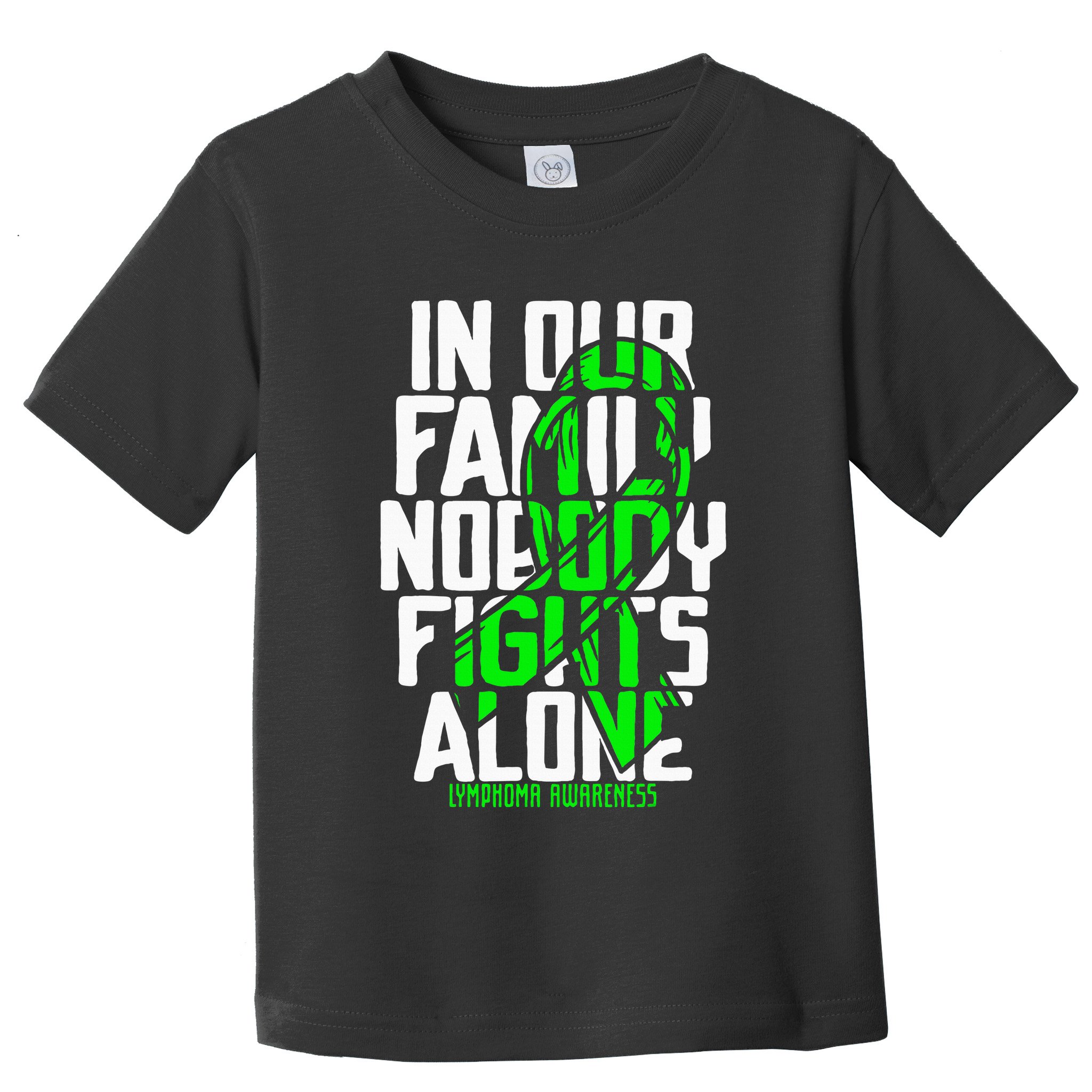 Family Support Non HodgkinS Lymphoma Cancer Awareness Toddler T-Shirt