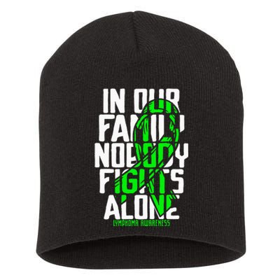 Family Support Non HodgkinS Lymphoma Cancer Awareness Short Acrylic Beanie