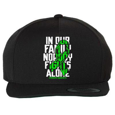 Family Support Non HodgkinS Lymphoma Cancer Awareness Wool Snapback Cap