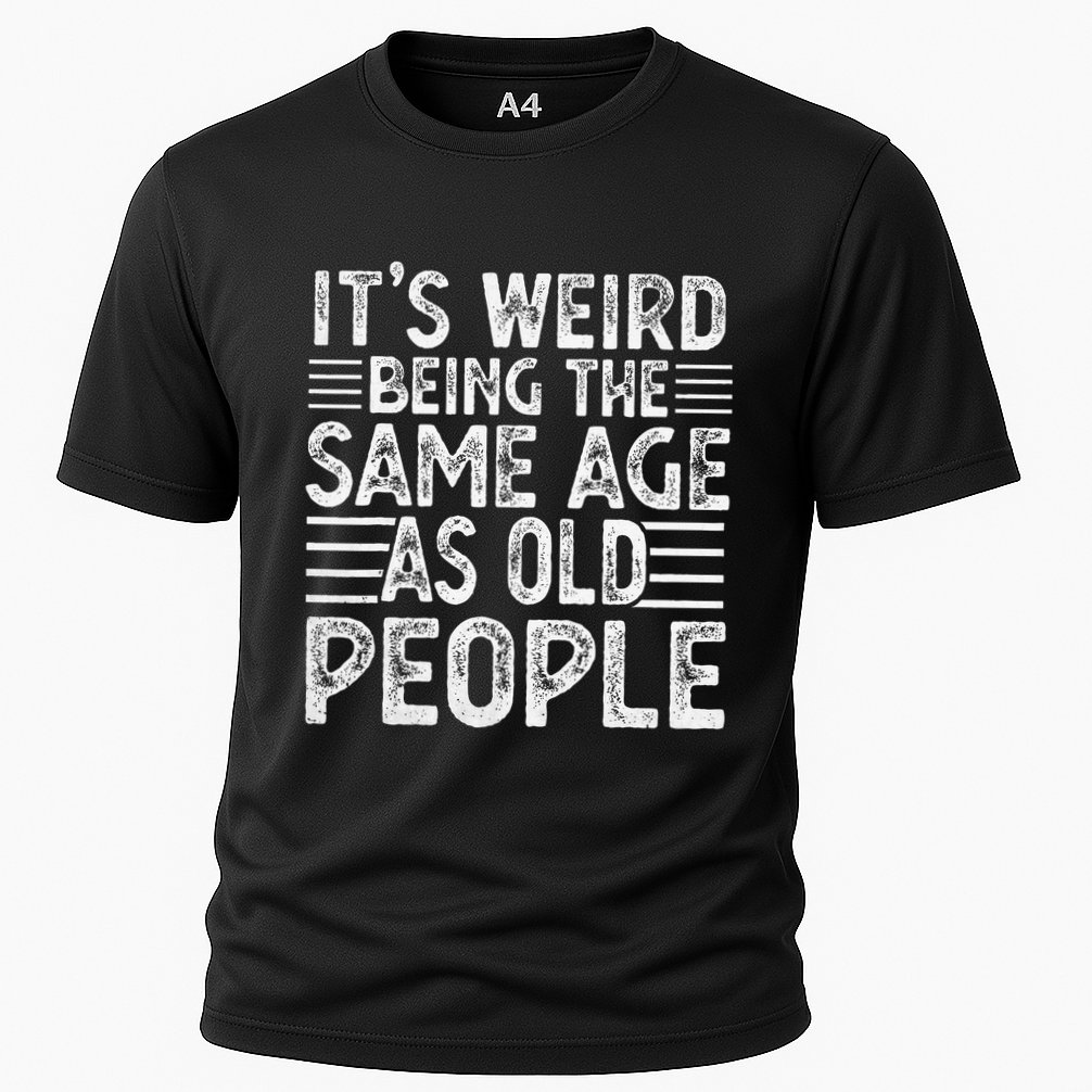 Funny Sarcastic Novelty Graphic Cooling Performance Crew T-Shirt