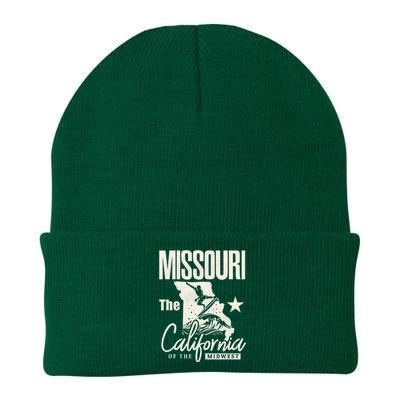 Funny State Of Missouri The California Of The Midwest Knit Cap Winter Beanie