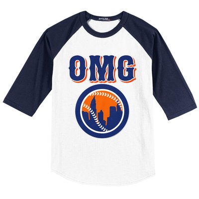 Funny Says Omg Baseball Lovers Omg Baseball Baseball Sleeve Shirt