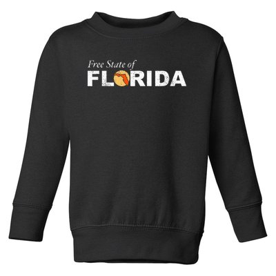 Free State Of Florida Toddler Sweatshirt