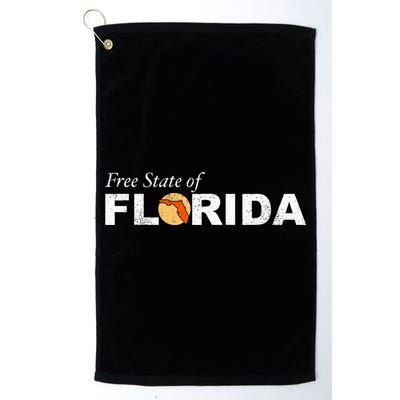 Free State Of Florida Golf Towel