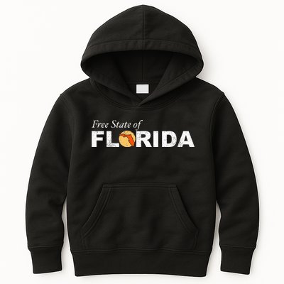 Free State Of Florida Kids Hoodie
