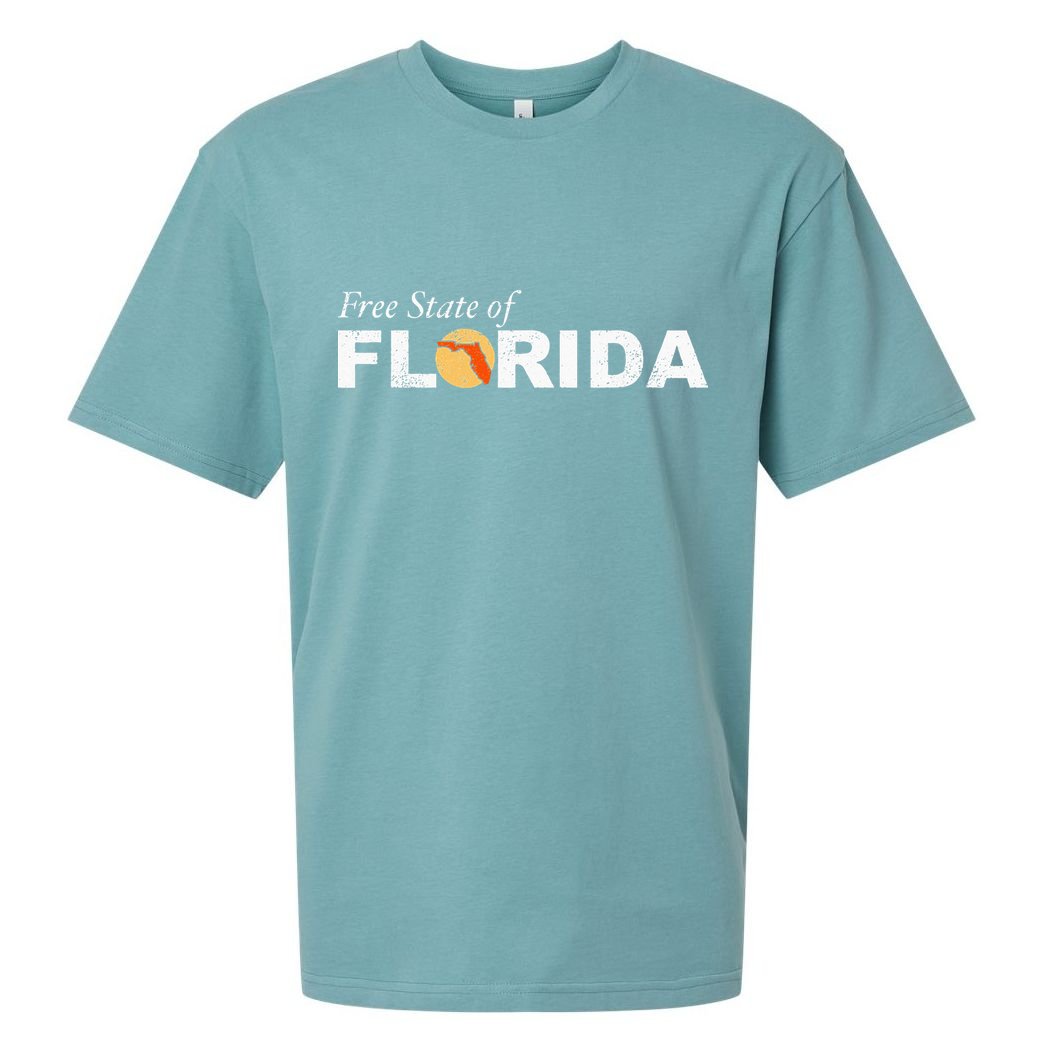 Free State Of Florida Sueded Cloud Jersey T-Shirt